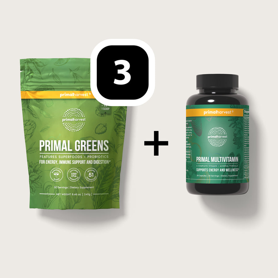 Primal Greens + FREE Primal Multivitamin